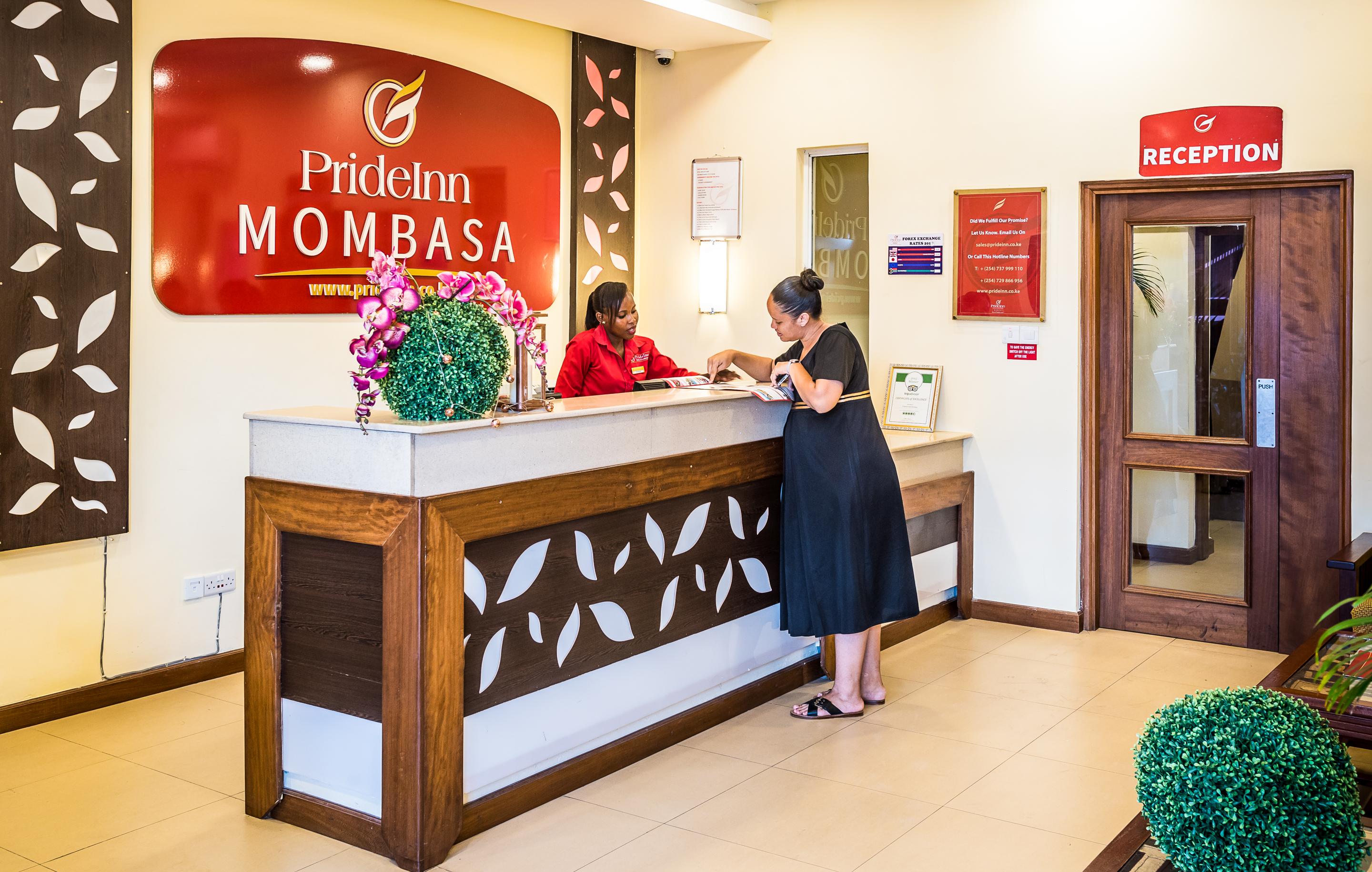 Prideinn Hotel Mombasa City Exteriör bild