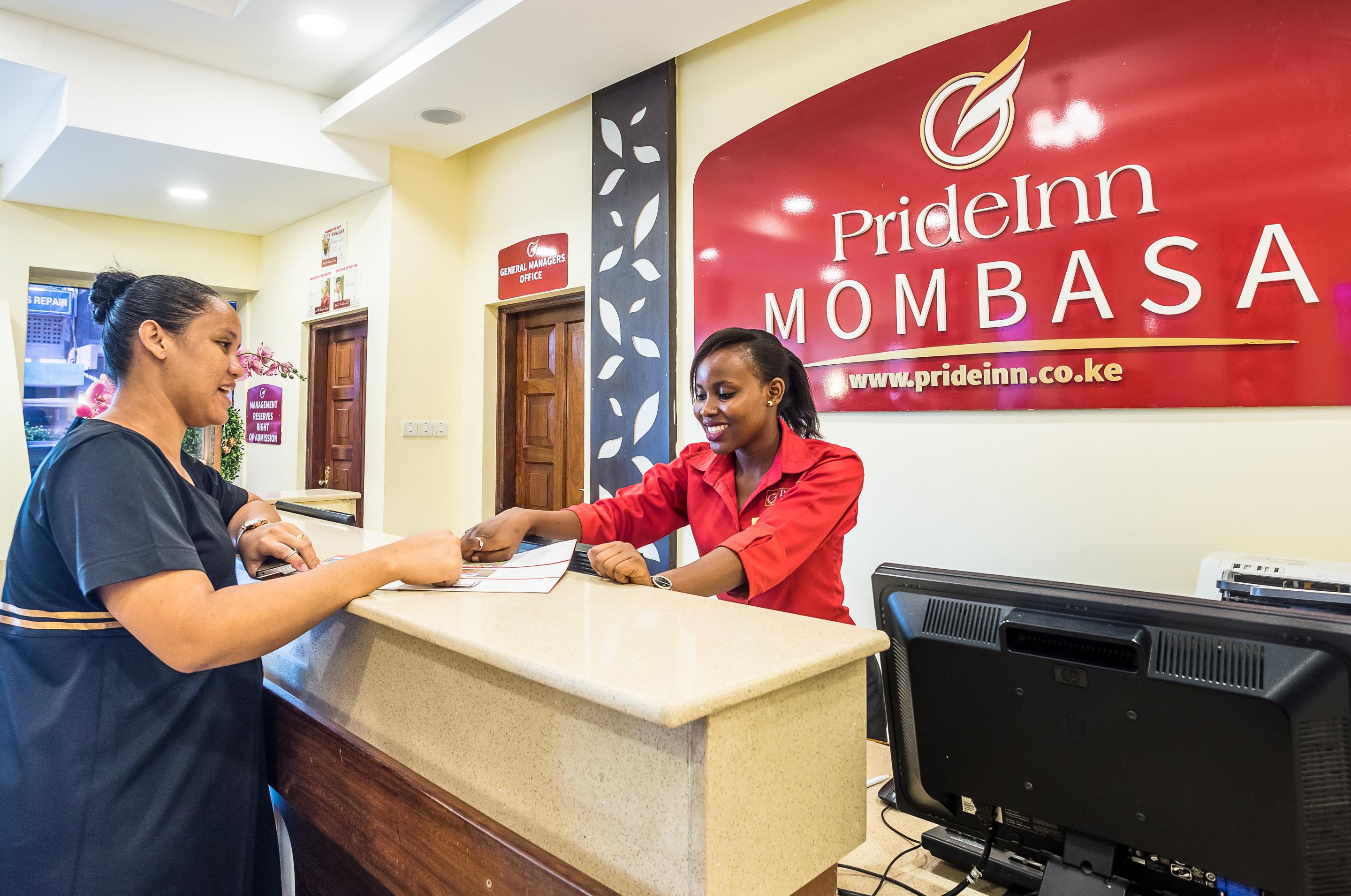Prideinn Hotel Mombasa City Exteriör bild